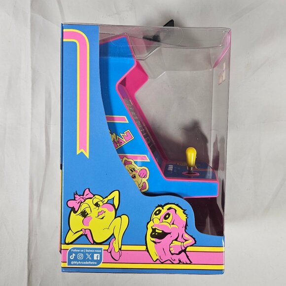 Ms. Pac-Man by My Arcade Micro Player Pro Portable Retro Arcade Game - Picture 4 of 10